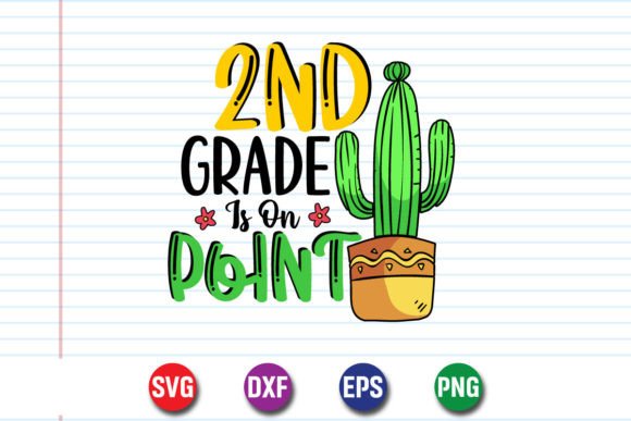2nd Grade is on Point Back to School SVG