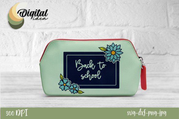 Back to School Cute Pencil-box Graphics & Crafts
