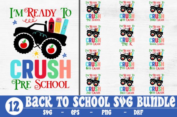 Back to School SVG Bundle for Graphics and Crafts