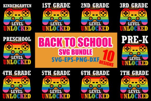 Back to School SVG Bundle, Gamer Bundle