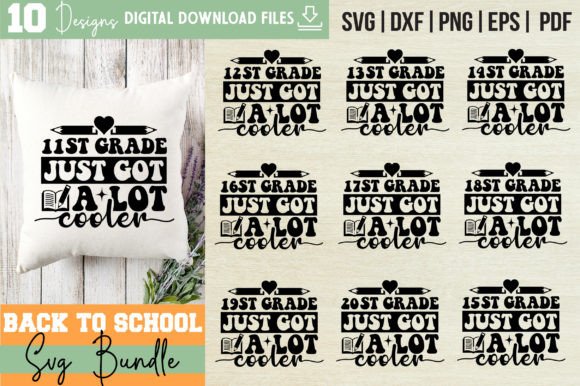 Back to School Svg Bundle Vol-7: Graphics & Crafts
