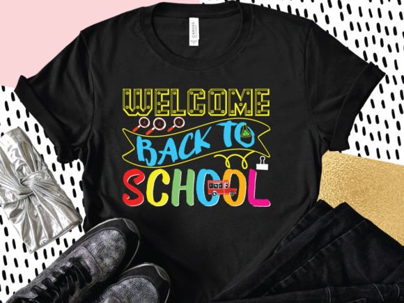 Back to School T-shirt 03: Graphics for T-Shirt Designs