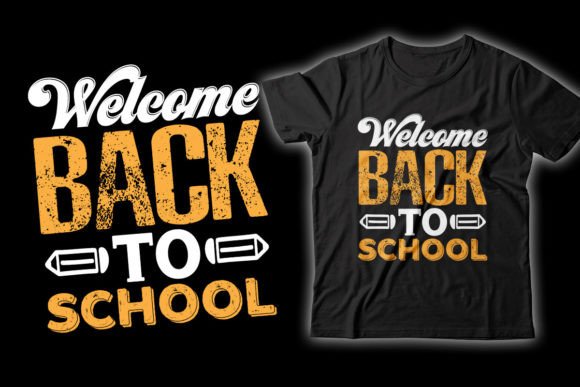 Back to School T-Shirt Design Vector: Graphics for T-Shirt Designs