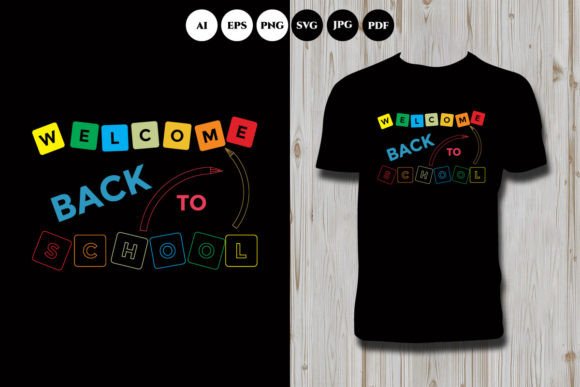 Back to School Vector T-Shirt Graphics