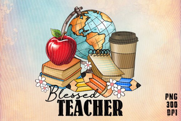 Blessed Teacher Back to School T-Shirt Graphics