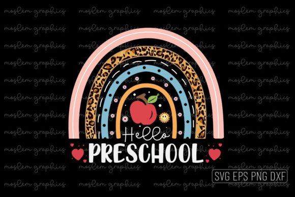 Hello Preschool - Back to School SVG
