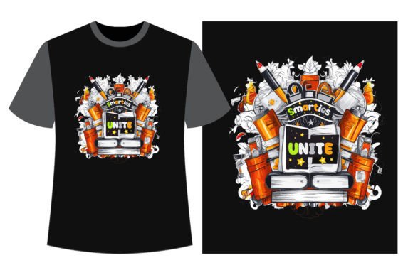 Smarties Unite Back to School T-shirt Graphics
