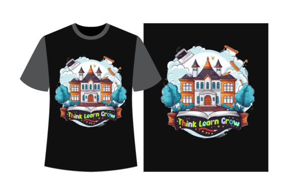 Think Learn Grow Back to School T-shirt